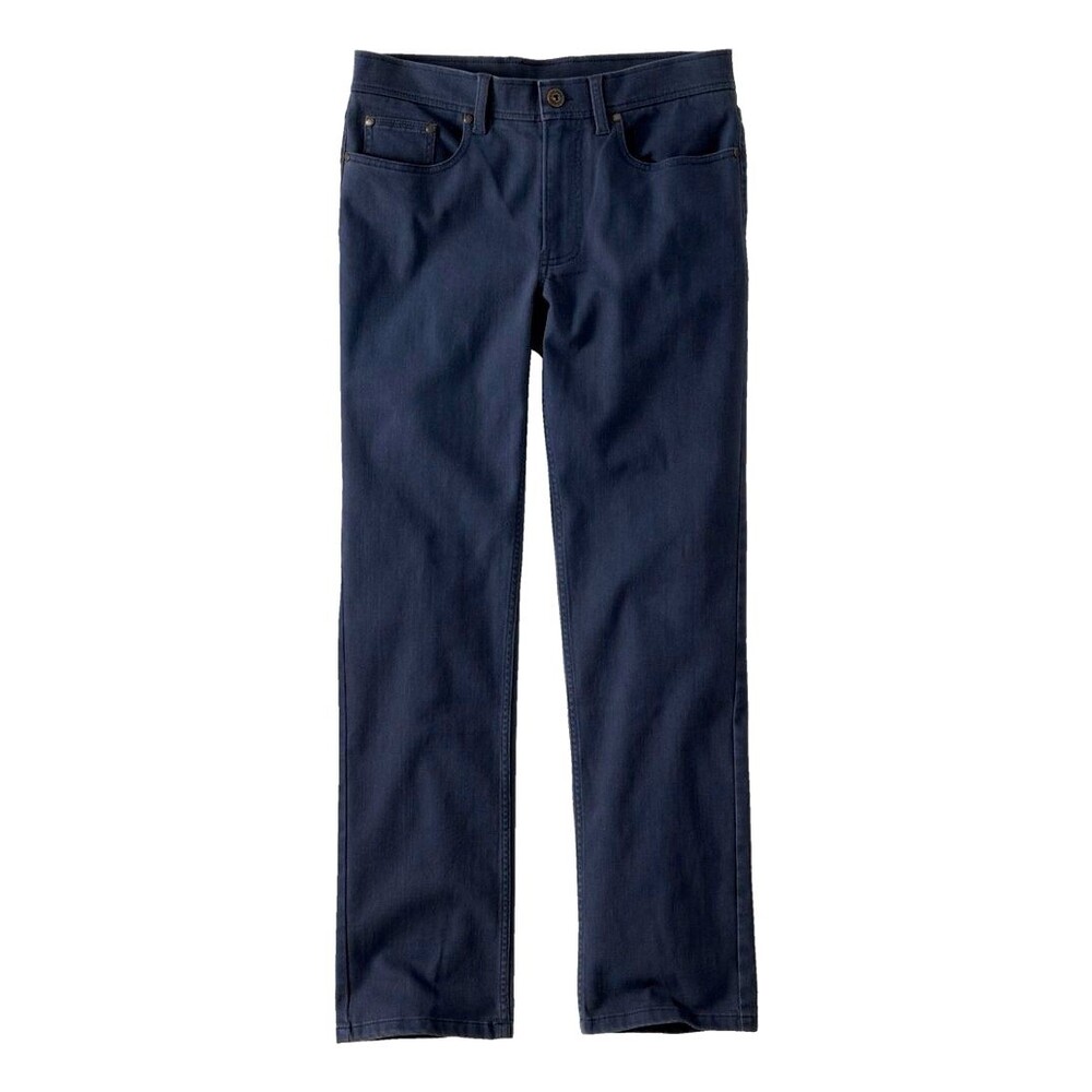 NWT Orvis 5-Pocket 100% Cotton Twill Pant Jeans Straight Leg Navy Blue Men 42x32